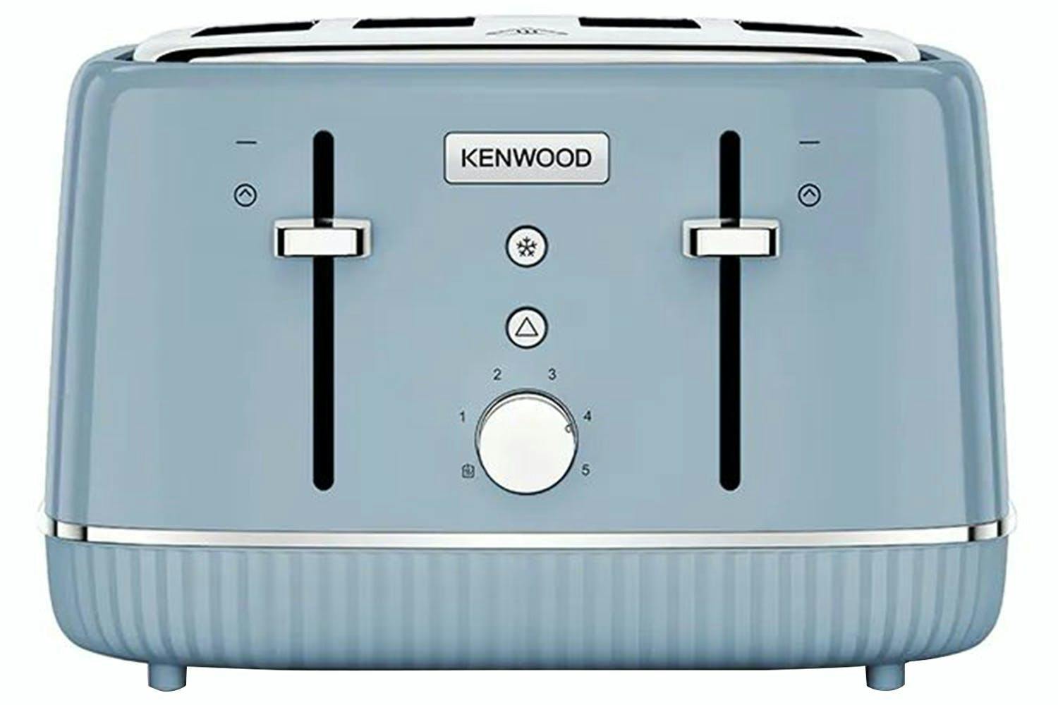 Kenwood Elegancy Collection 4 Slot Toaster | TFP10.A0BG | Blue