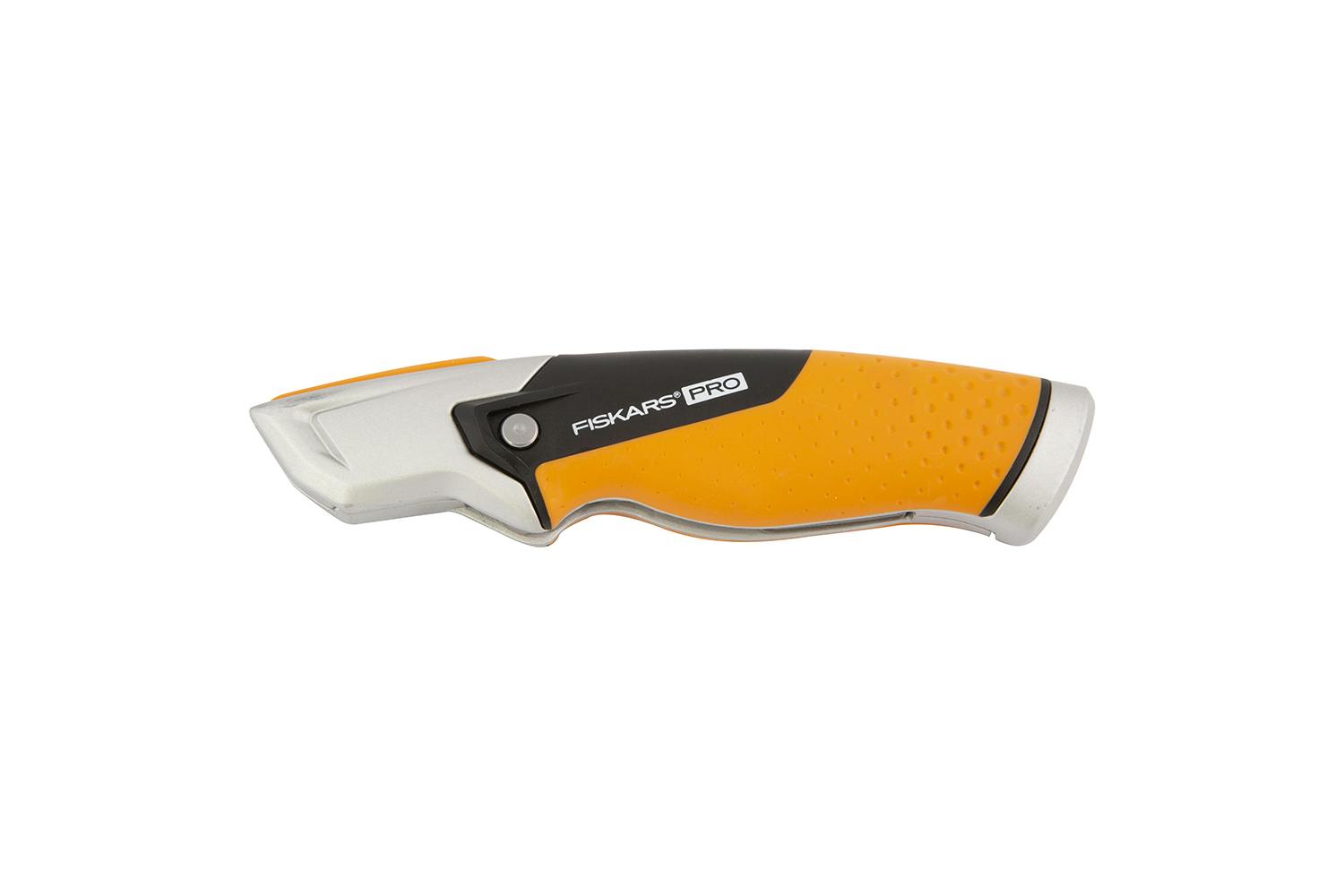 Fiskars CarbonMax Folding Utility Knife Silver