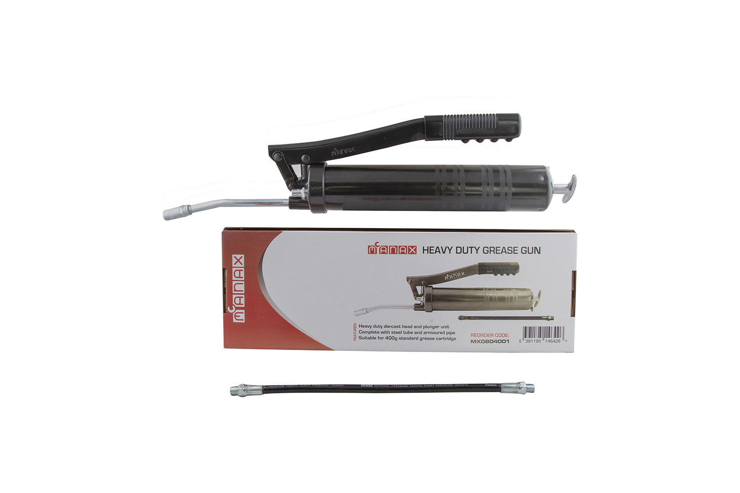 Mcanax Heavy Duty Grease Gun