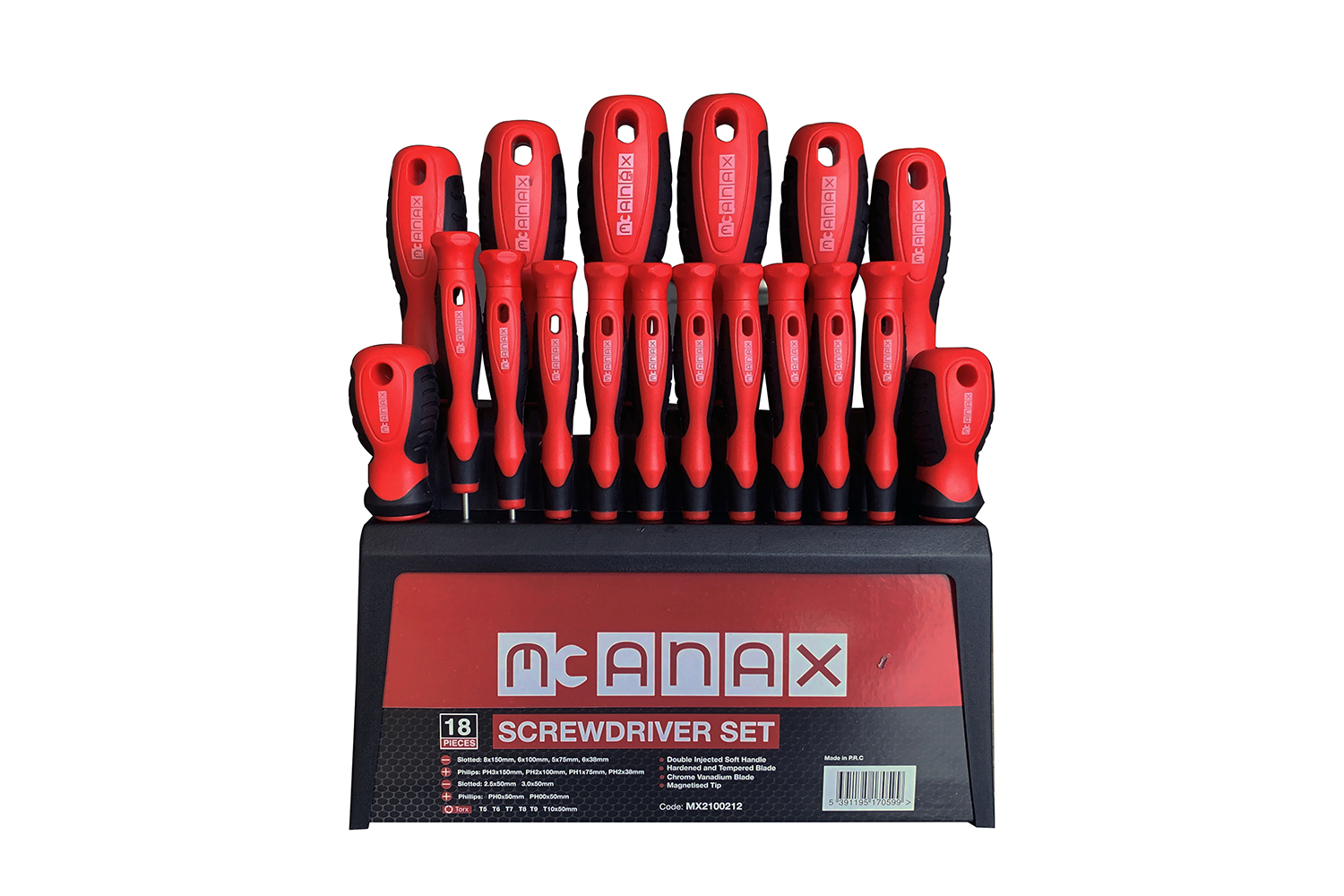 Mcanax Screwdriver Set | 18 Piece