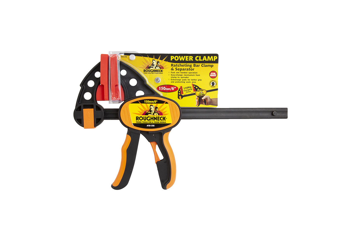 Roughneck Ratchet Clamp Bar Heavy Duty | 6"