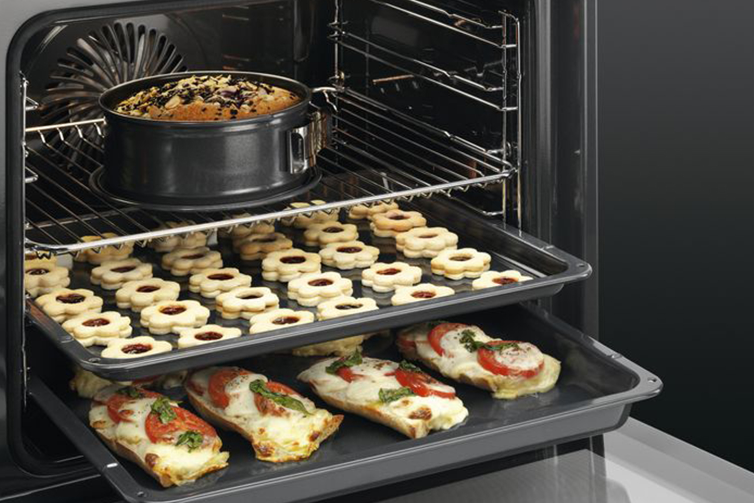 Aeg built deals in single oven