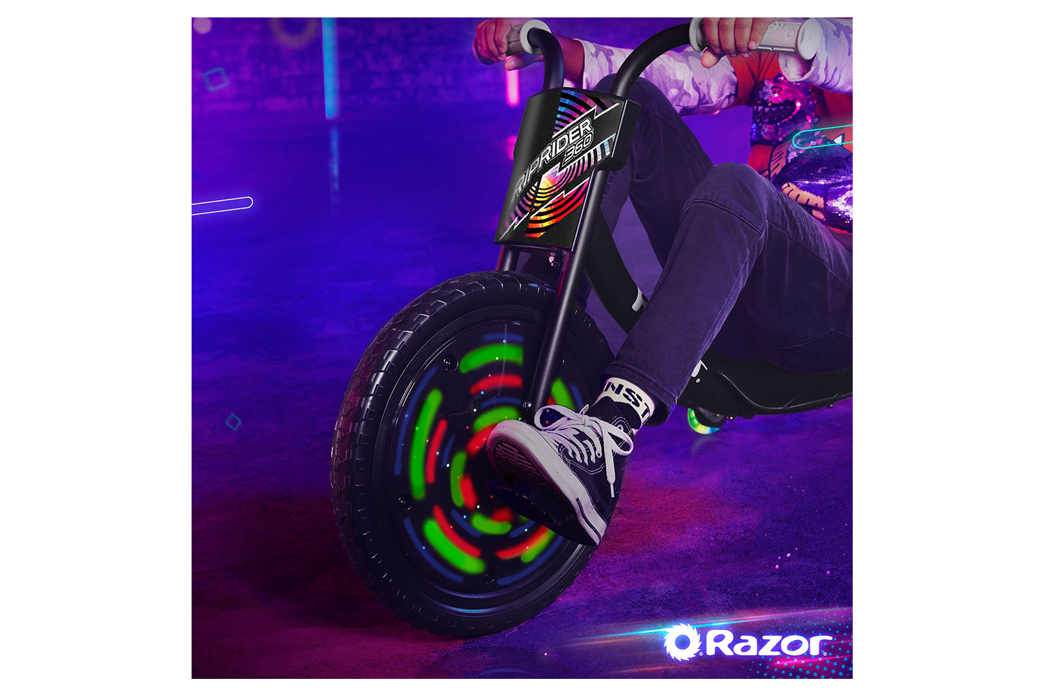 Razor Riprider 360 Lightshow Tricycle 