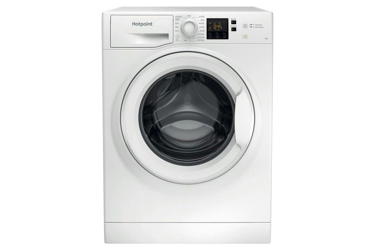 Hotpoint 7kg Freestanding Washing Machine | NSWM743UWUKN