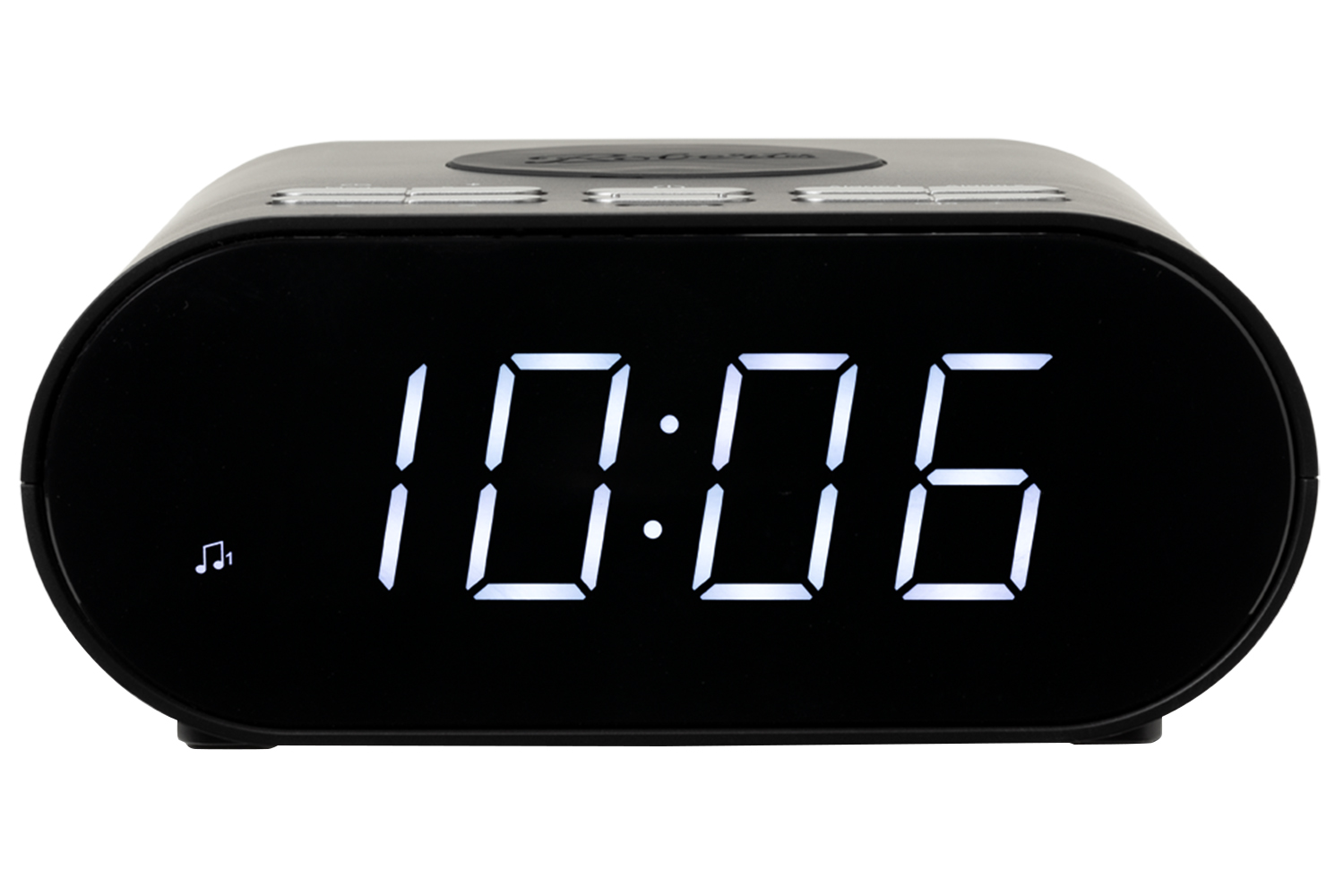 Roberts Ortus Charge Clock Radio | Black