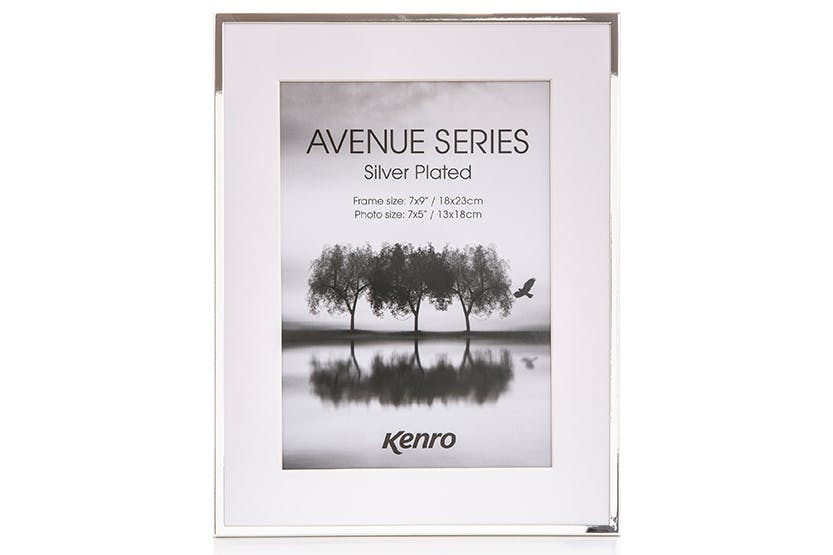 Kenro Avenue Series 7x5" Photo Frame | Silver