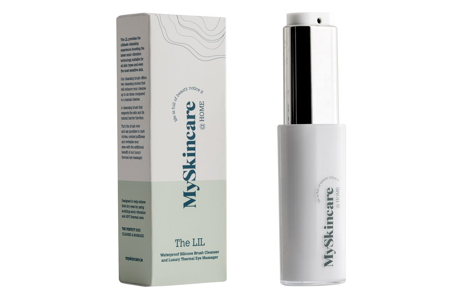 Myskincare Sonic Cleanser Facial Brush And Heated Eye Massager