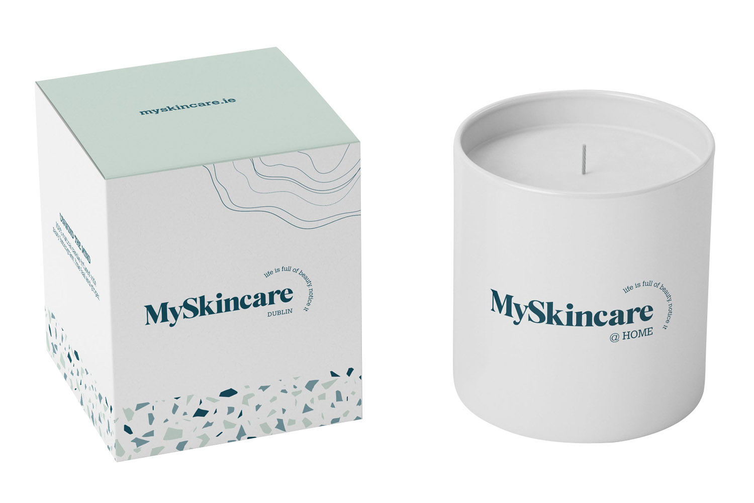 Myskincare Hot Oil Massage Candle - 100% Natural Relaxation Oil With Lemongrass, Lime Leaf And Ginger