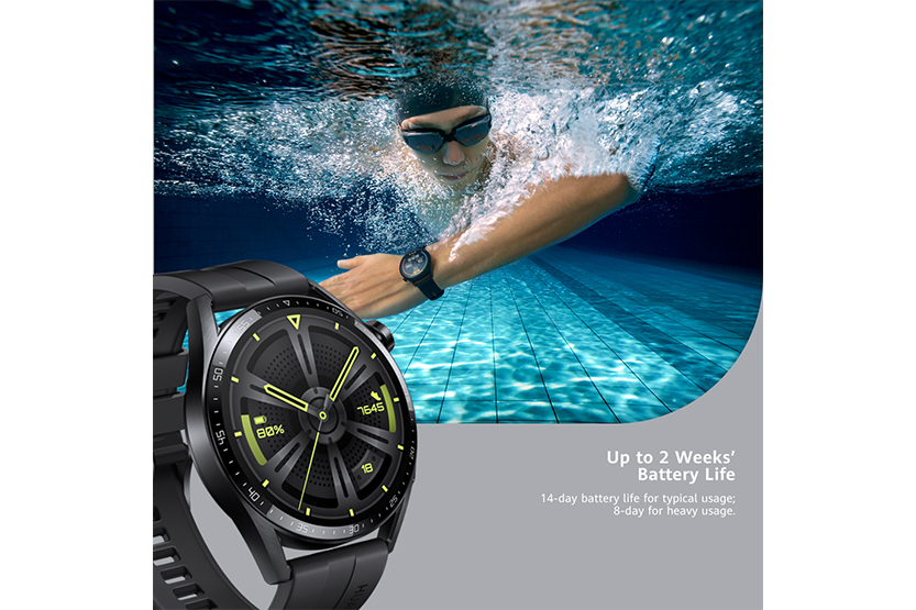 Huawei watch 2024 gt swimming