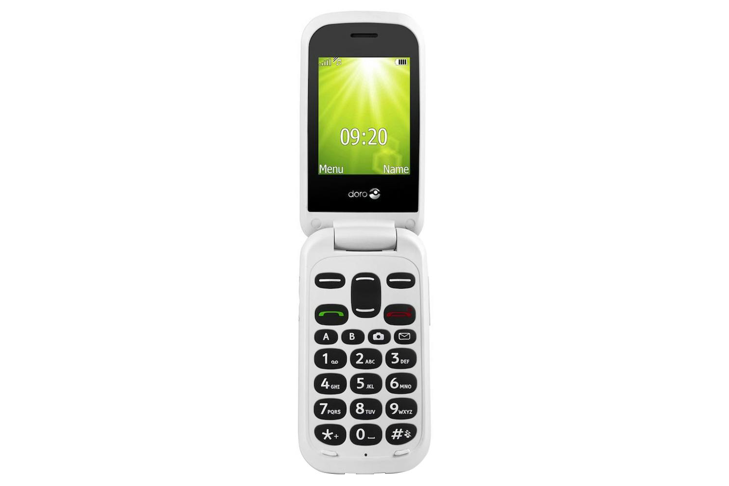 Doro 2404 Mobile Phone | Black/White