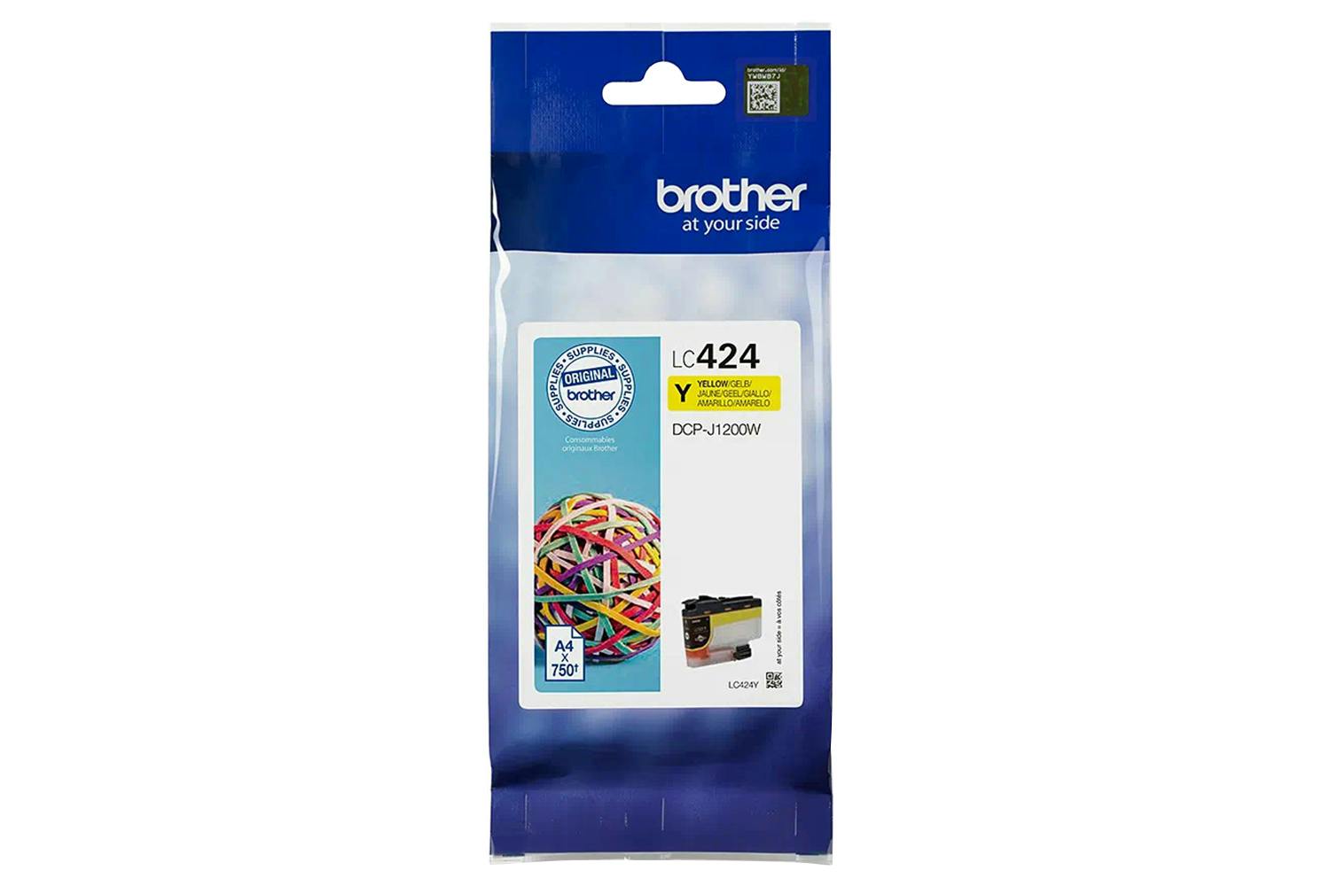 Brother LC424Y Ink Cartridge | Yellow