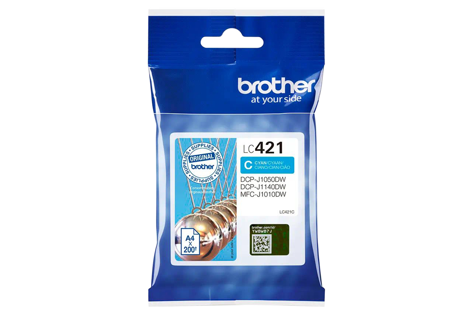 Brother LC421C Ink Cartridge | Cyan