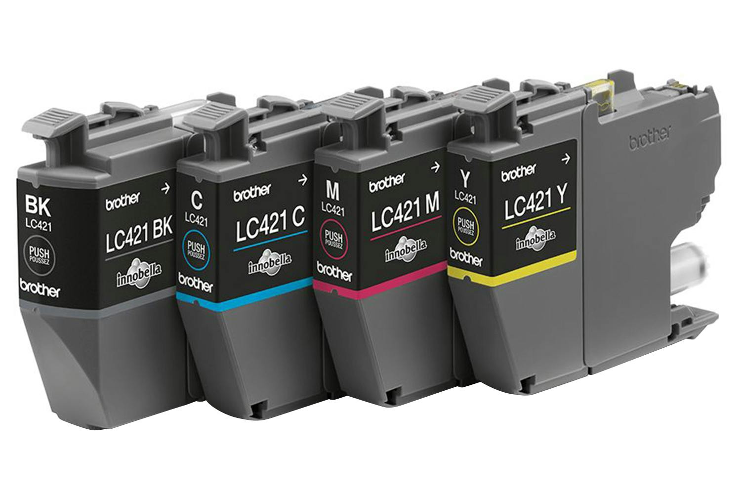 Brother LC421 Ink Cartridge  Black, Cyan, Yellow and Magenta