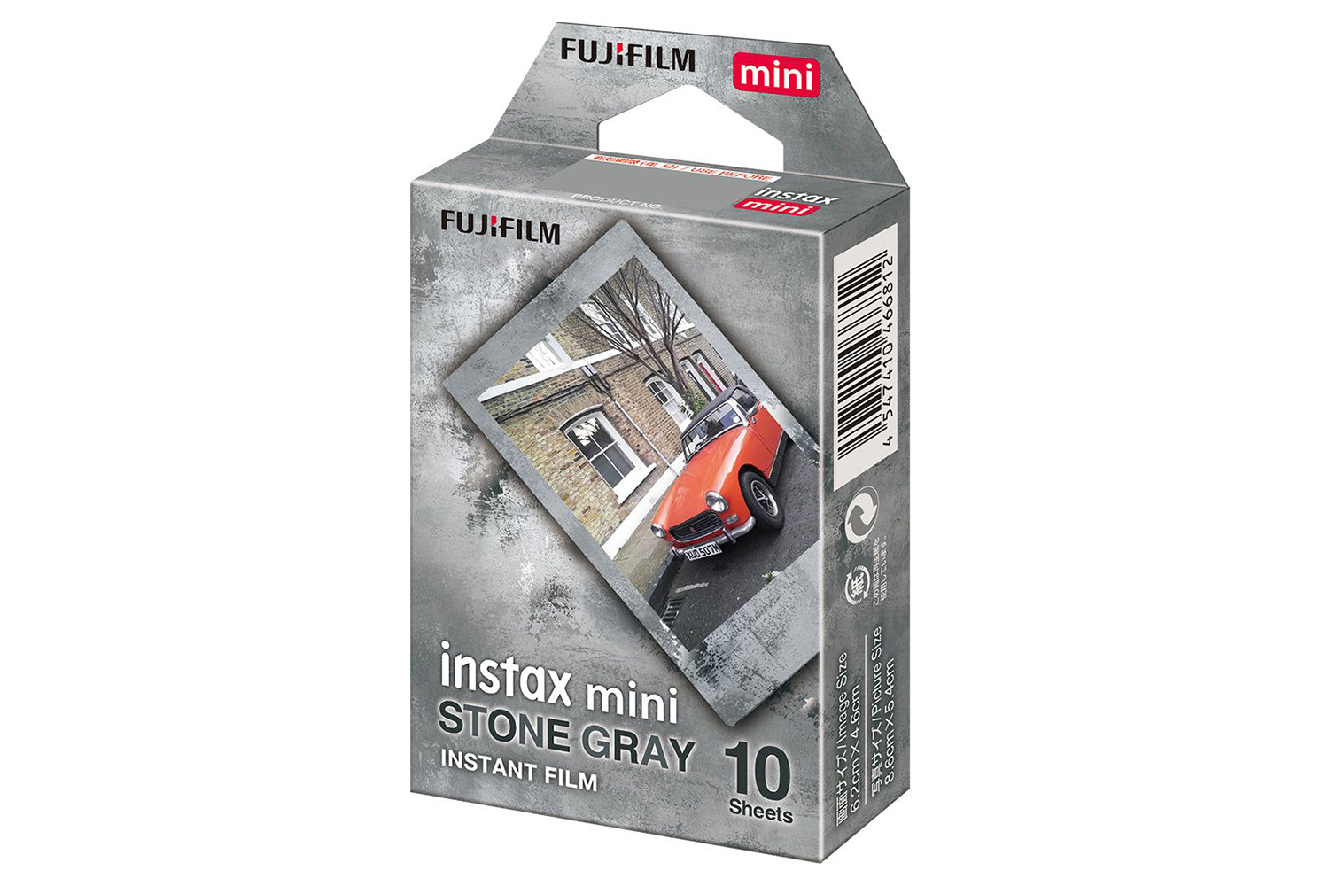 Fujifilm Instax Mini Film Stone Grey | 10 Sheets
