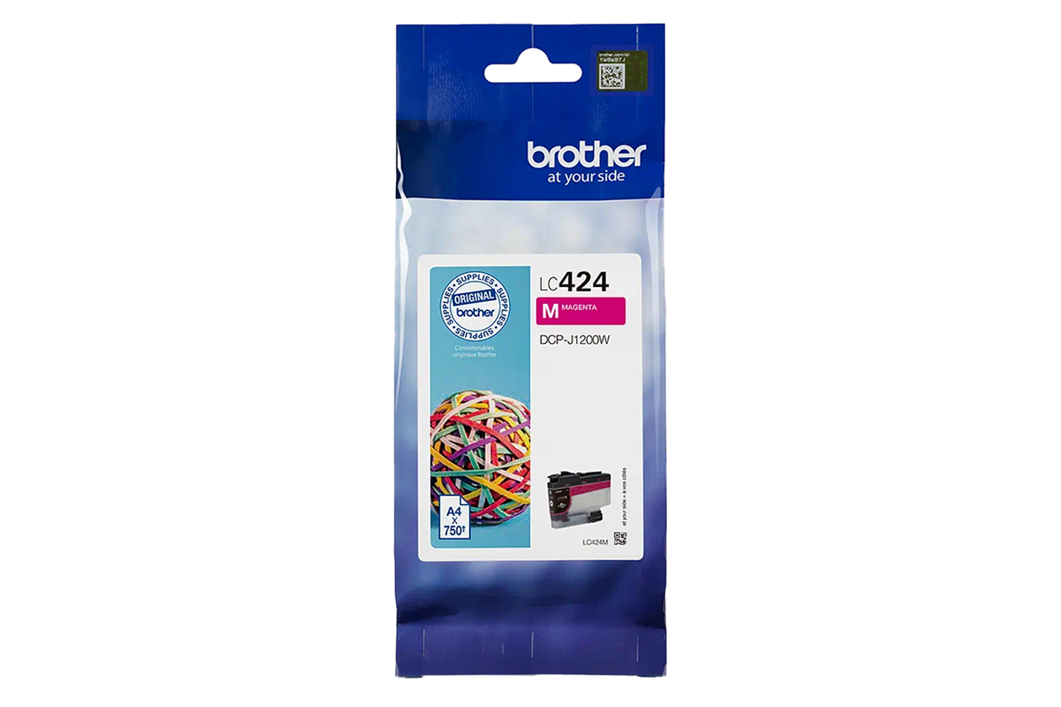 Brother LC424M Ink Cartridge | Magenta