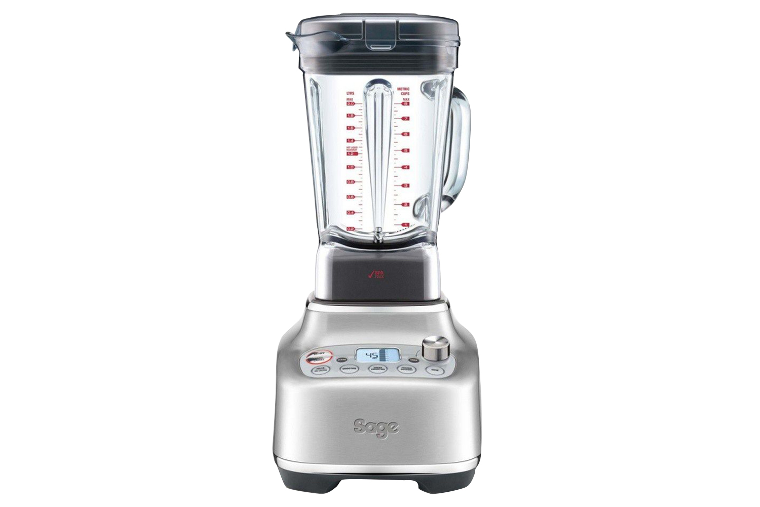 Sage The Super Q Blender | SBL920BSS2GUK1 | Brushed Stainless Steel