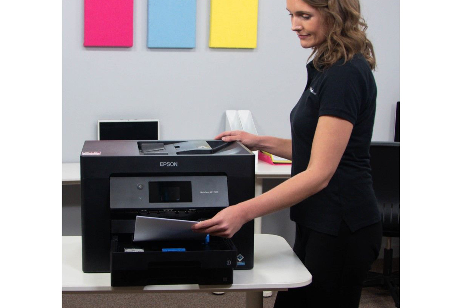 Epson WorkForce WF-7830DTWF Multifunction Inkjet Printer | Black