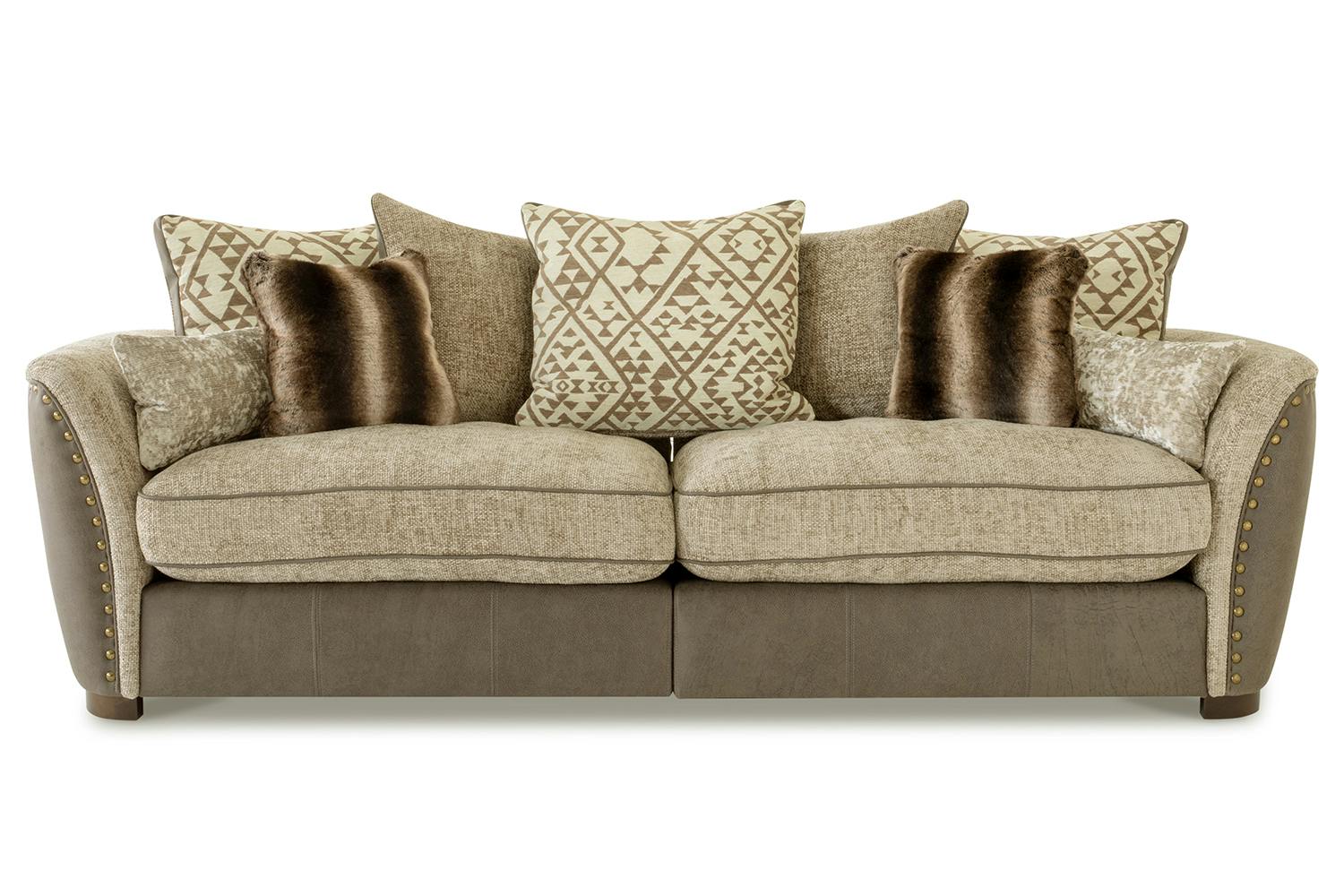 Coco 4 Seater Sofa | Pillow Back