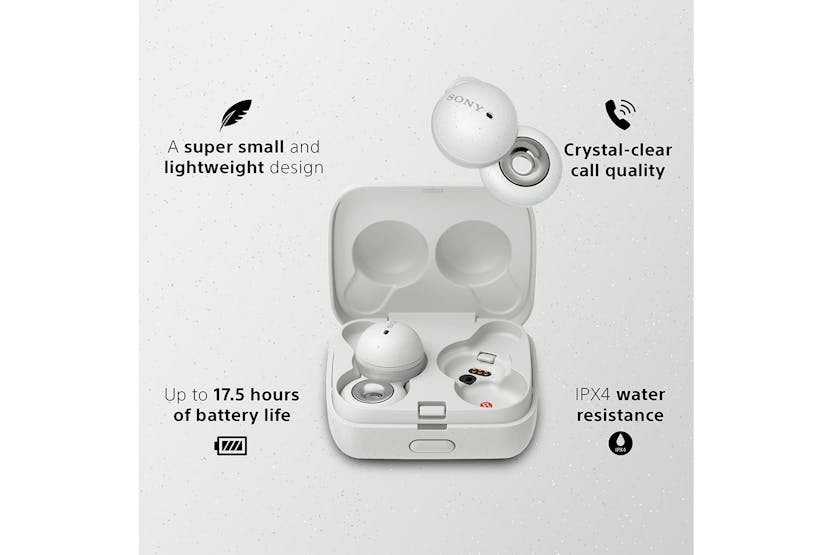 Sony Linkbuds In-Ear True Wireless Earbuds | White