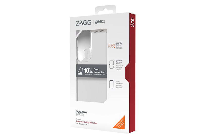 Zagg Gear4 Havana Samsung Galaxy S22 Ultra Case | Clear