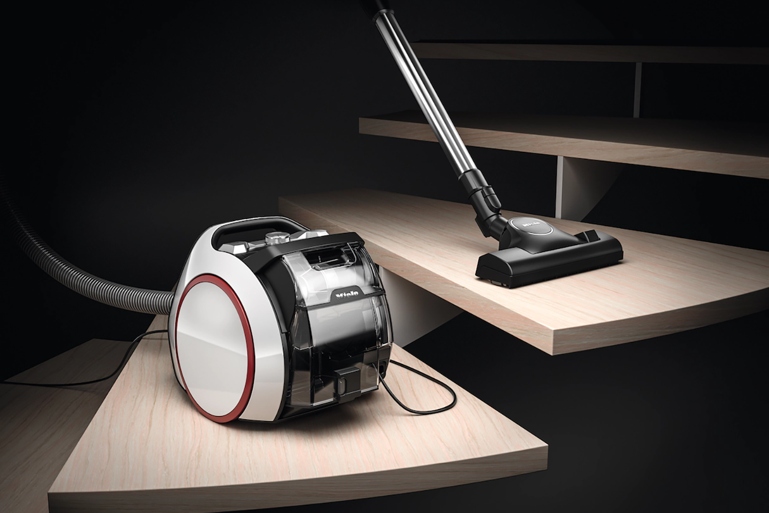 Miele Boost CX1 PowerLine NRF0 Bagless Cylinder Vacuum Cleaner | BOOSTCX1PARQUET