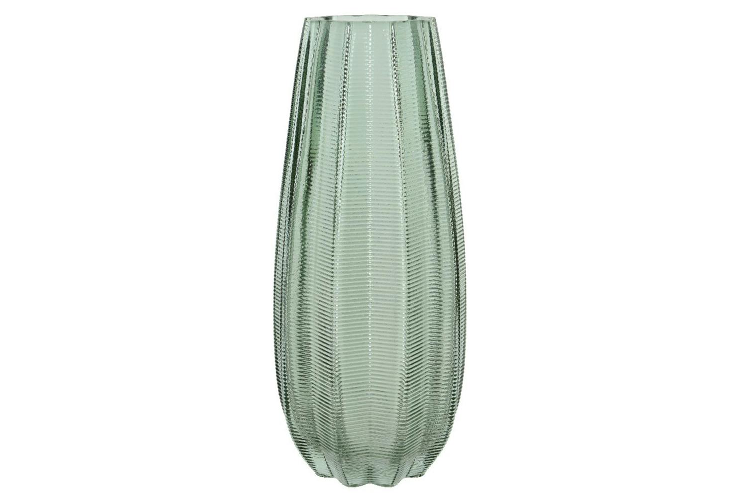 Green Glass Vase | 35cm
