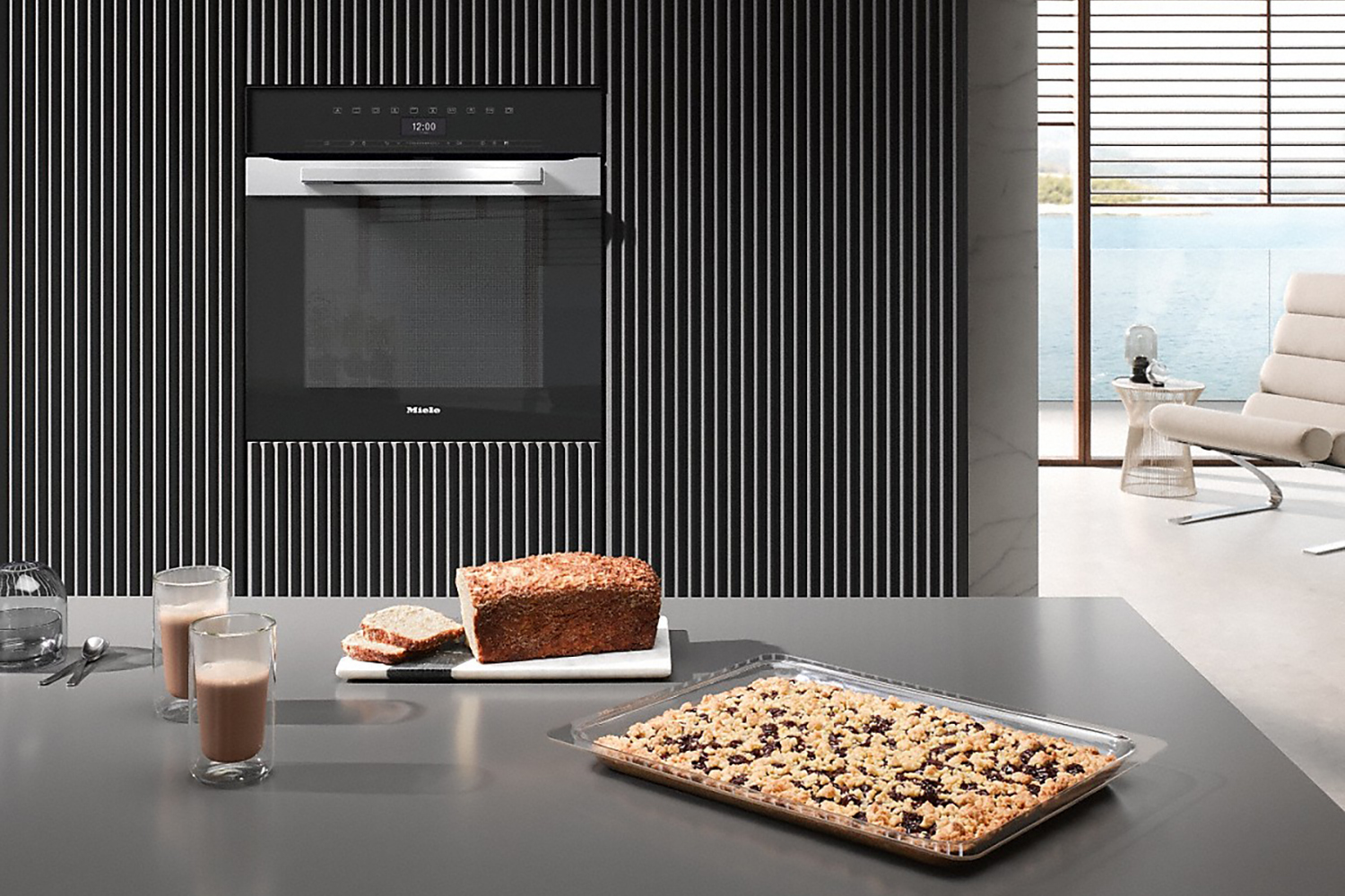 Miele Built-in Electric Single Oven | H7464BPGREY