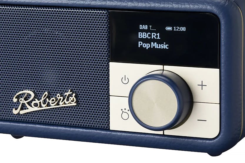 Roberts Revival Petite FM Radio with Bluetooth | Midnight Blue