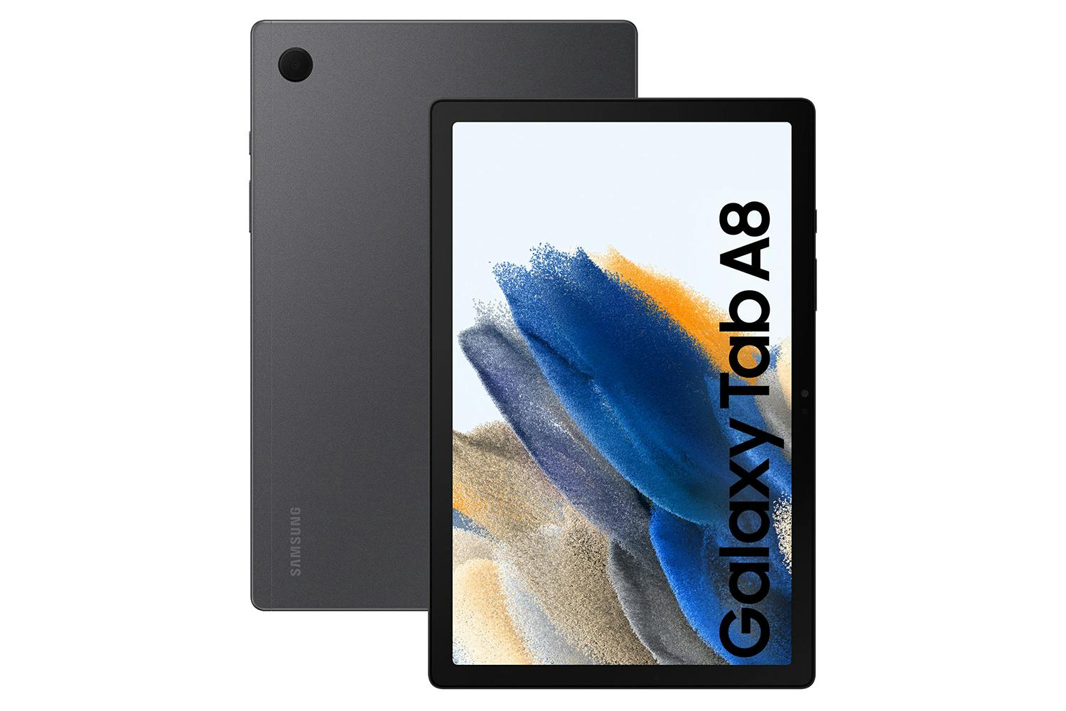 SAMSUNG Galaxy Tab A8 10.5” Inch 64 GB+128GB SD Card Wi-Fi Android 11  Touchscreen International Tablet with Hard Back Tri-Fold Stand Cover Case