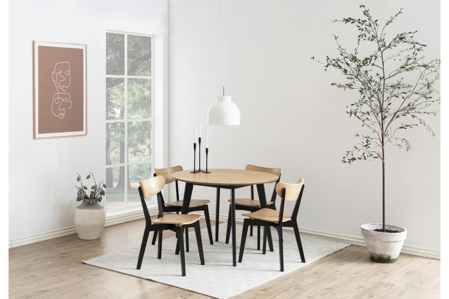 Roxby Round Dining Table | Oak