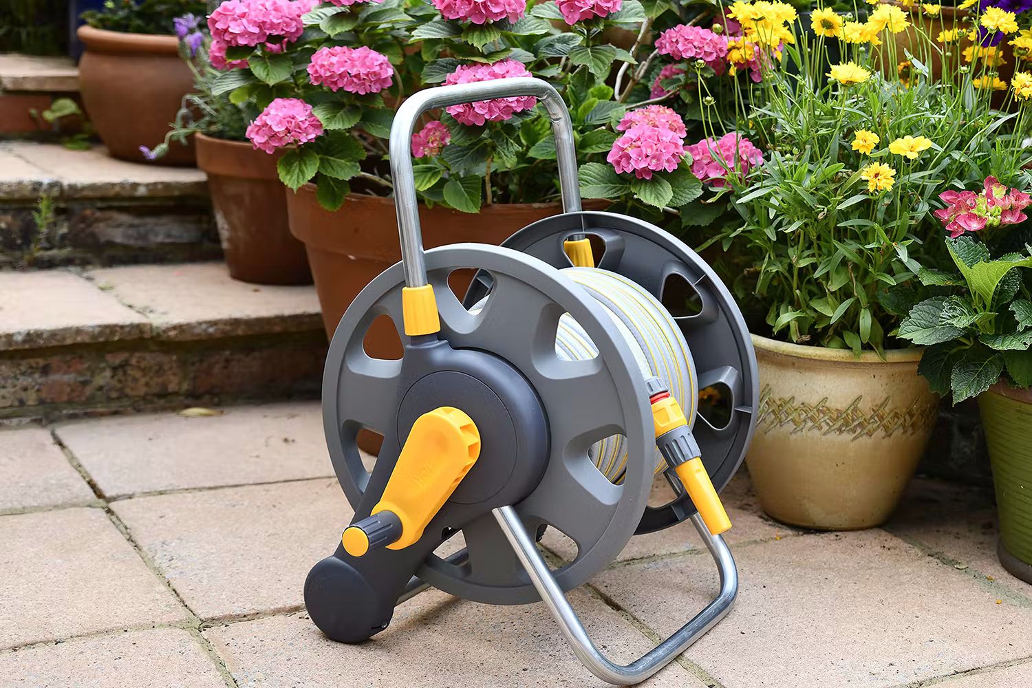 Hozelock 2-in-1 Hose Reel | 60m