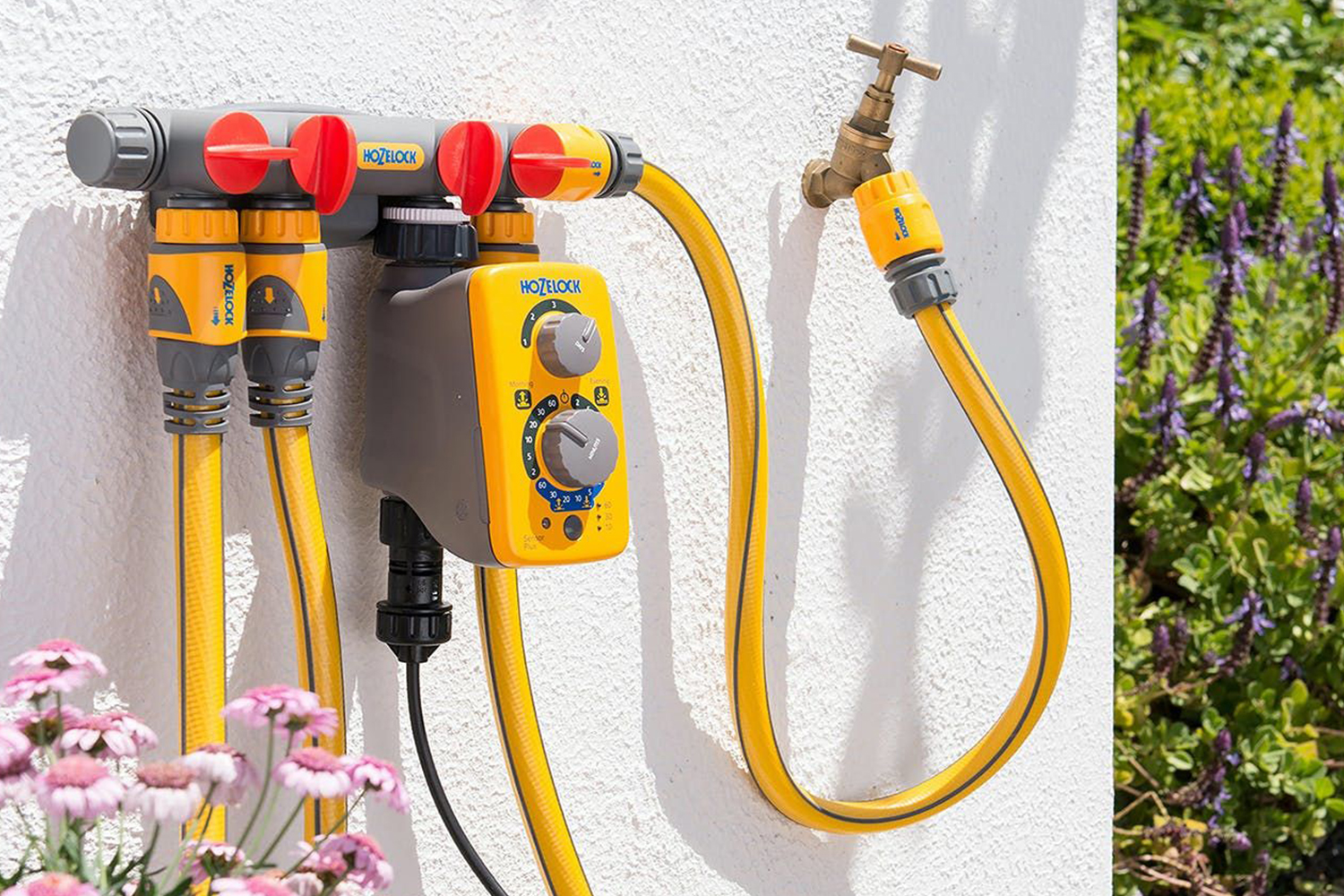 Hozelock Four Way Connector Tap