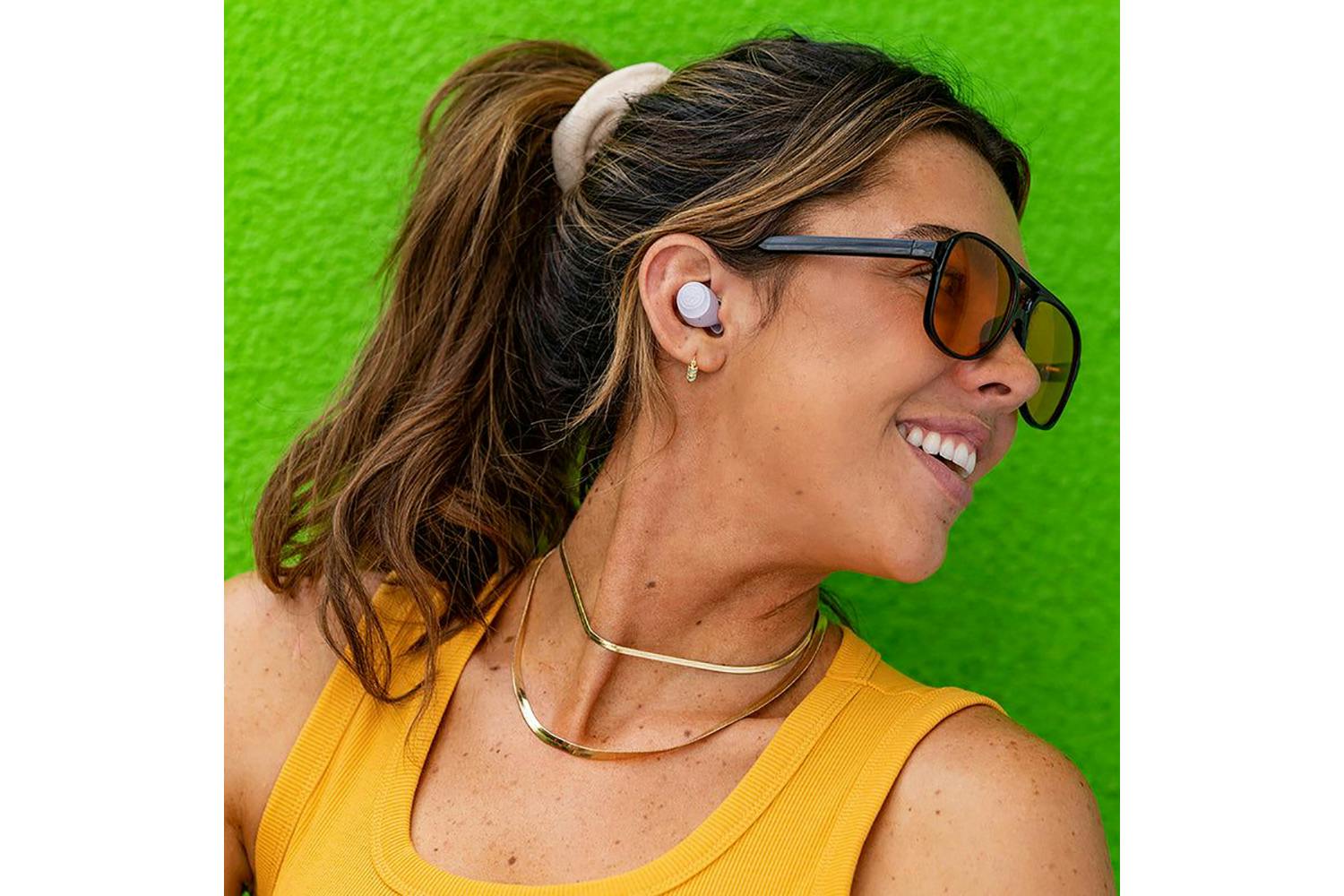 JLab Go Air Pop True Wireless Earbuds | Lilac