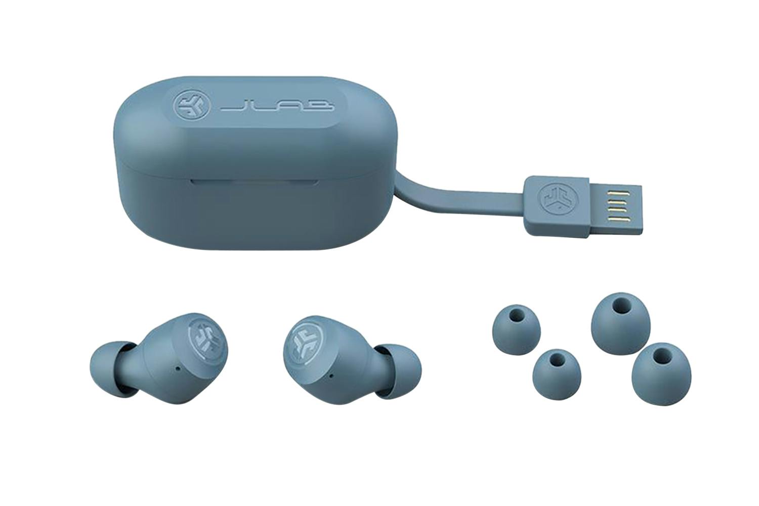 JLab Audio Go Air Pop True Wireless Earbuds Black