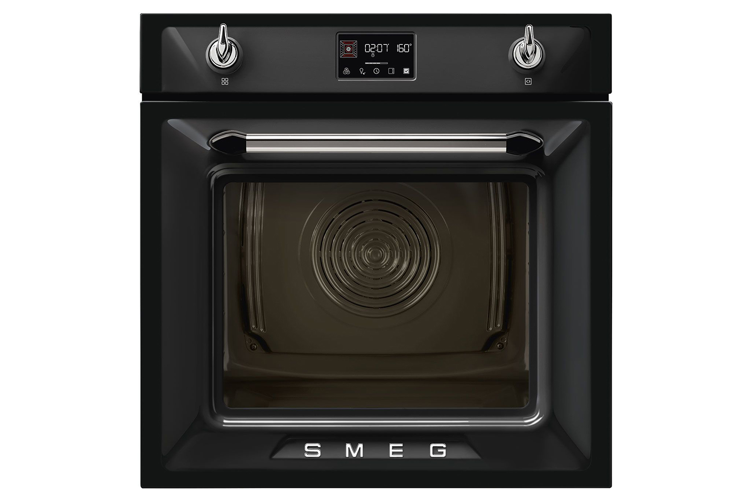 Smeg Victoria Built-in Single Steam Oven | SOP6902S2PN | Black