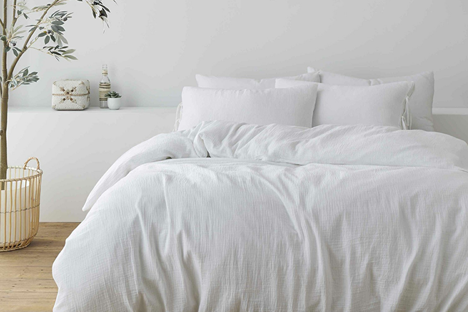 muslin duvet cover double