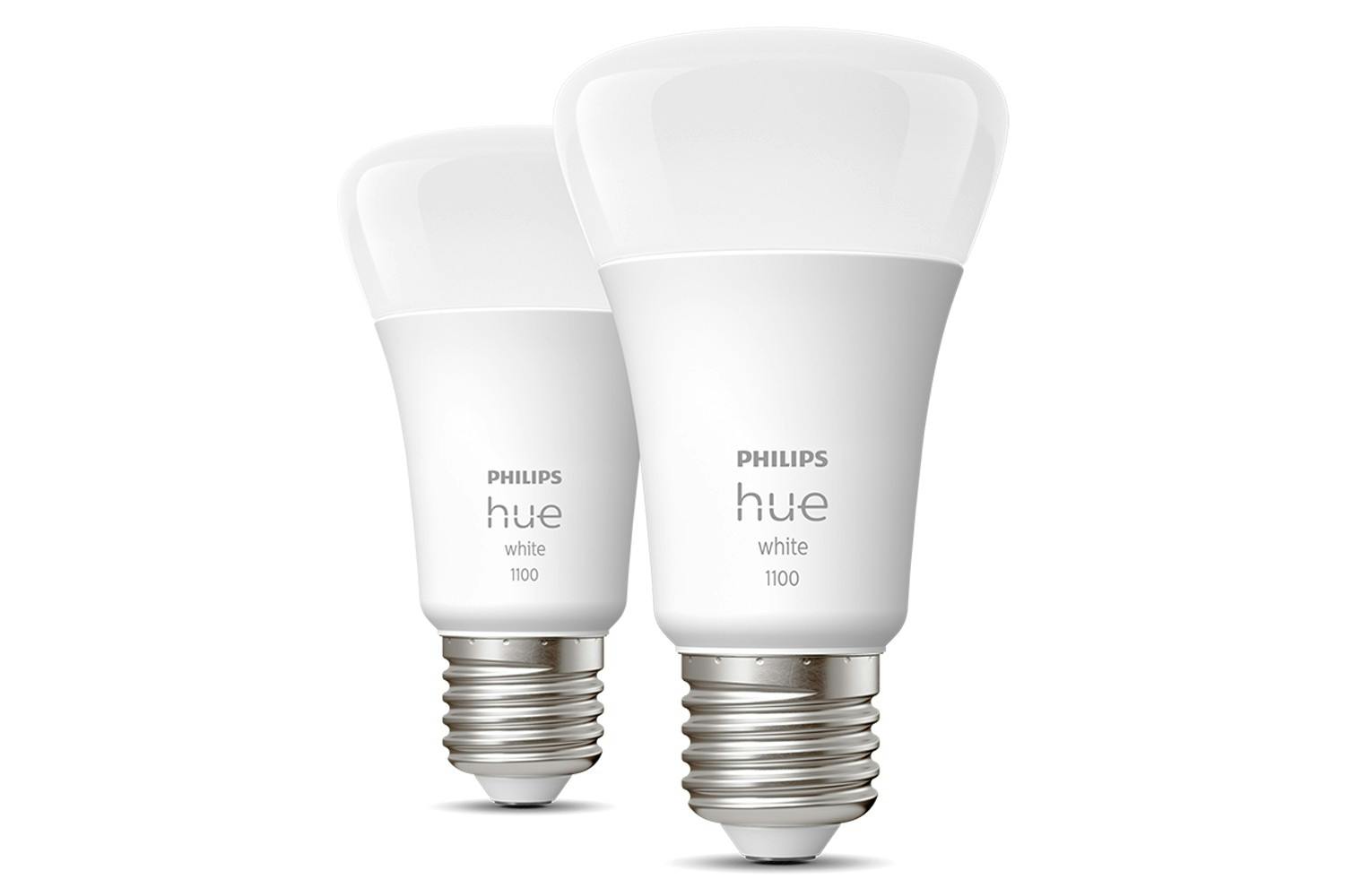Philips Hue E27 Smart LED Bulbs | 2 Pack