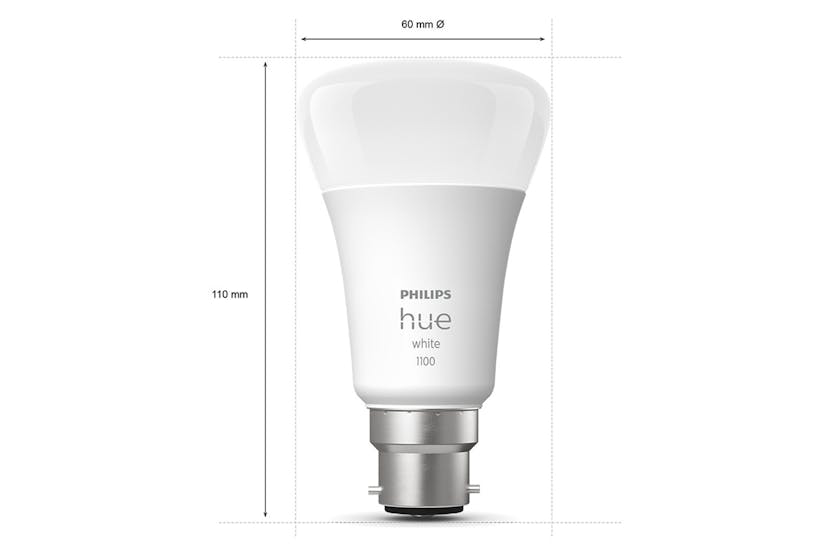 Philips Hue B22 Smart LED Bulbs | 2 Pack