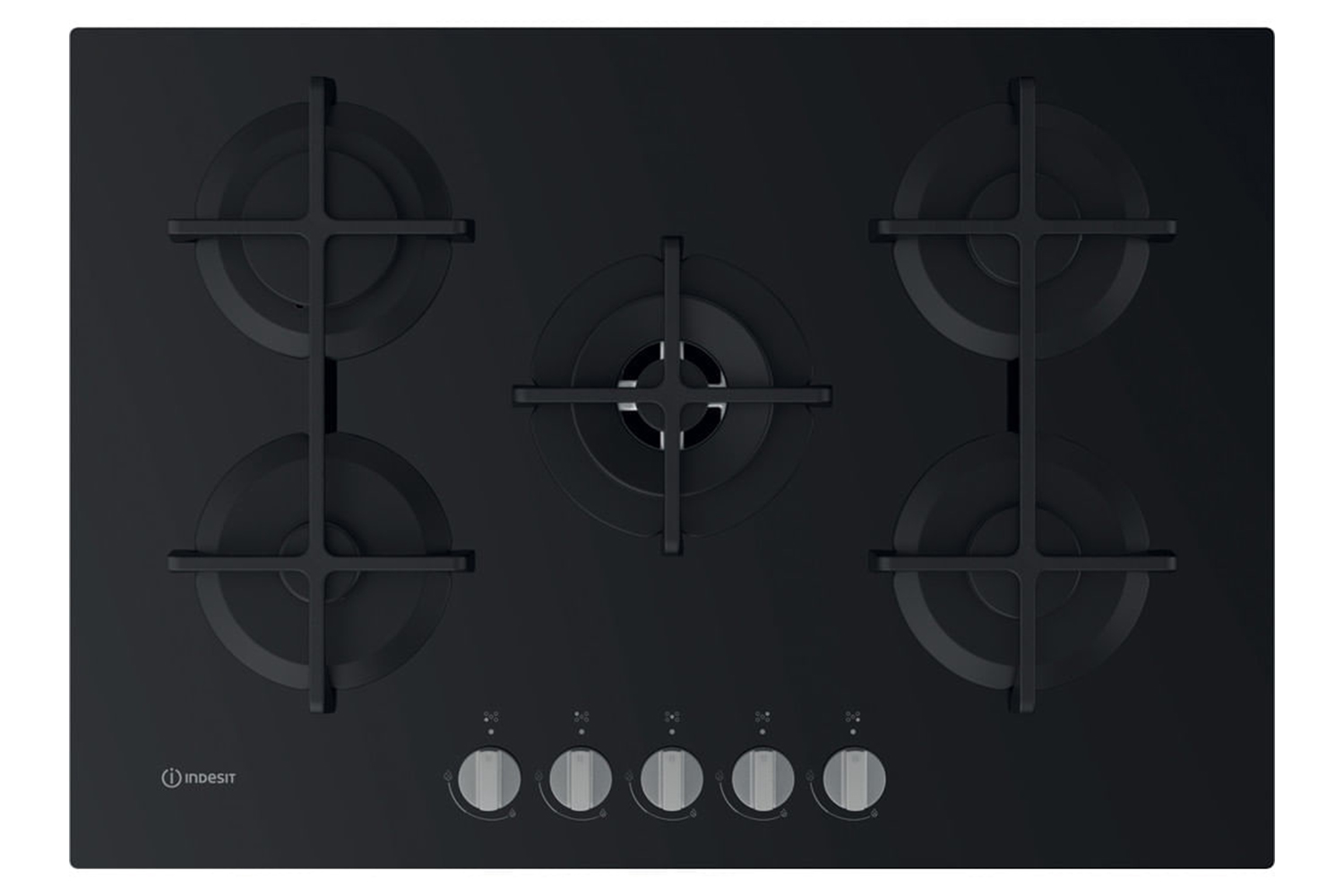 Indesit 73cm Gas Hob | ING72T/BK