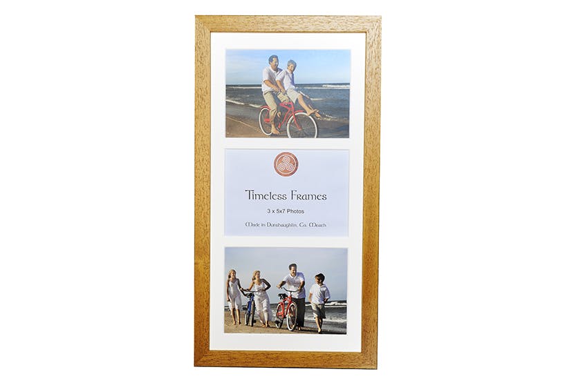 Timeless Frames 5x7" 3 Shot Photo Frame | Teak