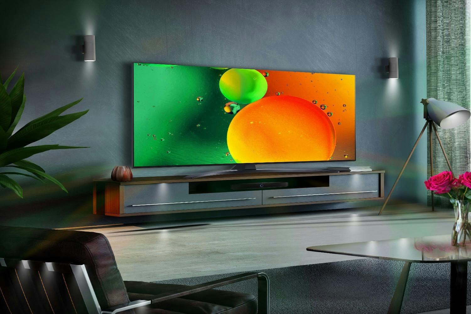 LG Nano76 43" 4K Ultra HD HDR Nanocell Smart TV (2022) | 43NANO766QA.AEK