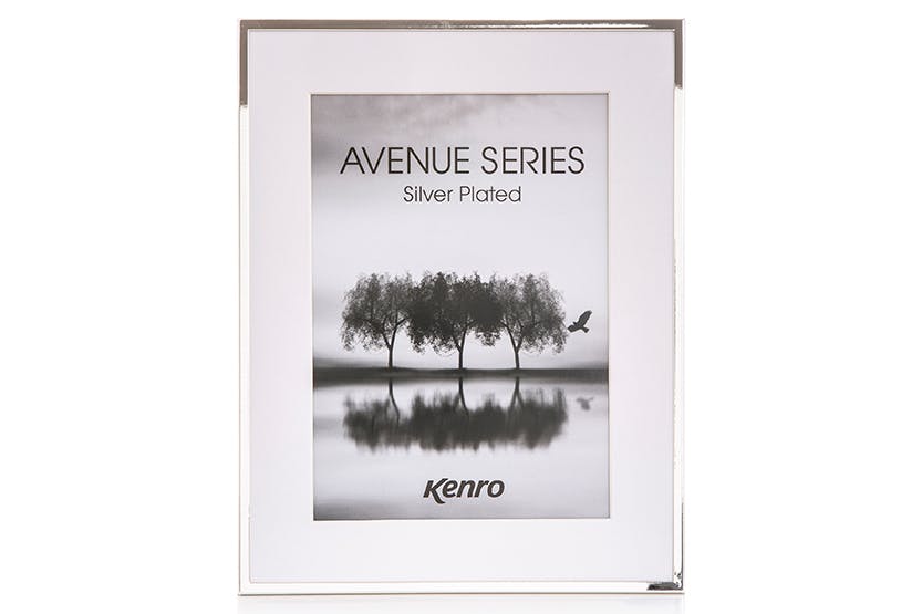 Kenro Avenue Series Silver Plated Photo Frame | 6X4"