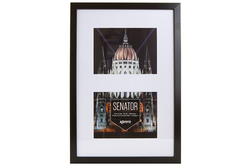 Kenro Senator 12x18" Wood Frame | Black