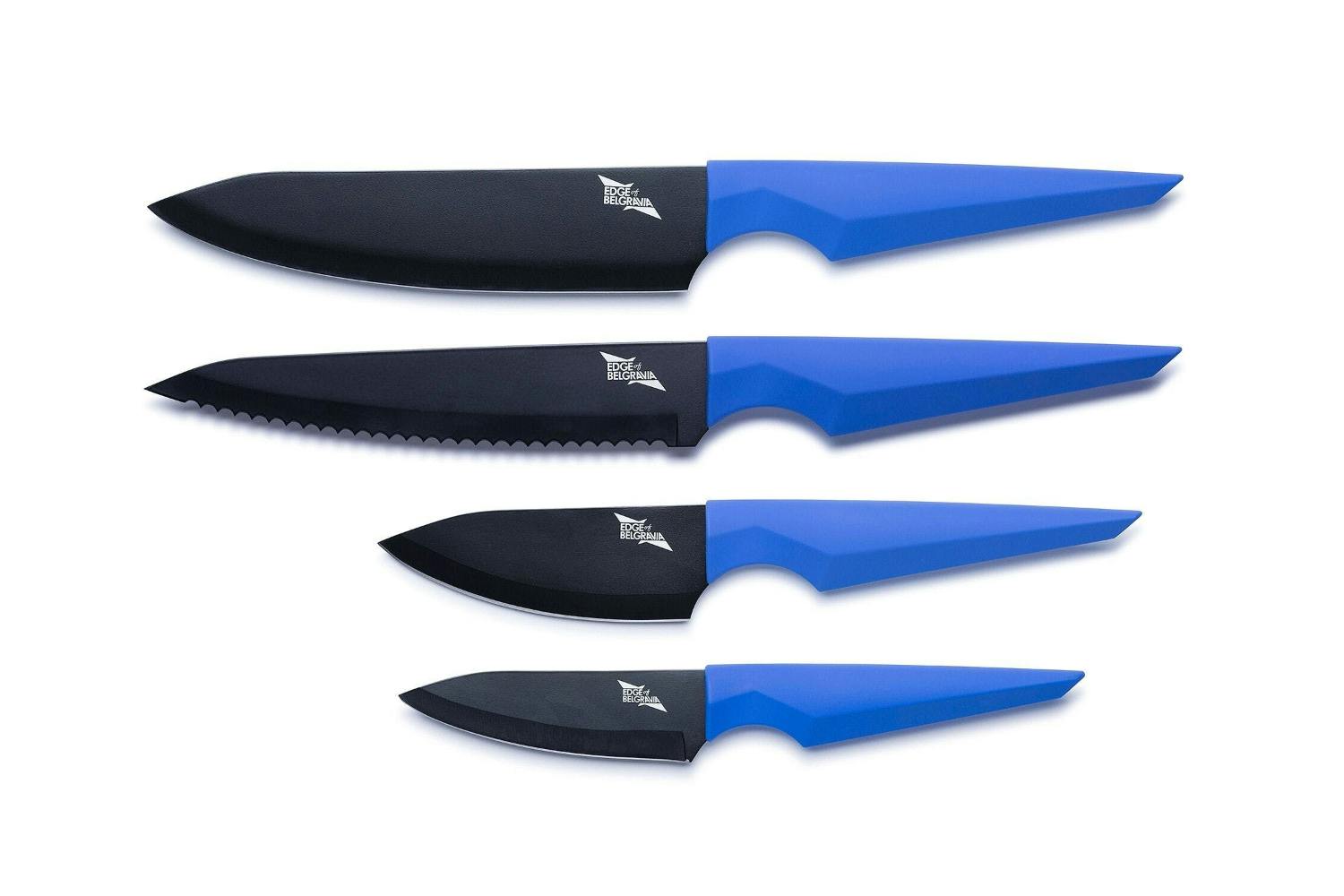 Edge of Belgravia Precision Classic Knife Set | Blue | 4 Piece
