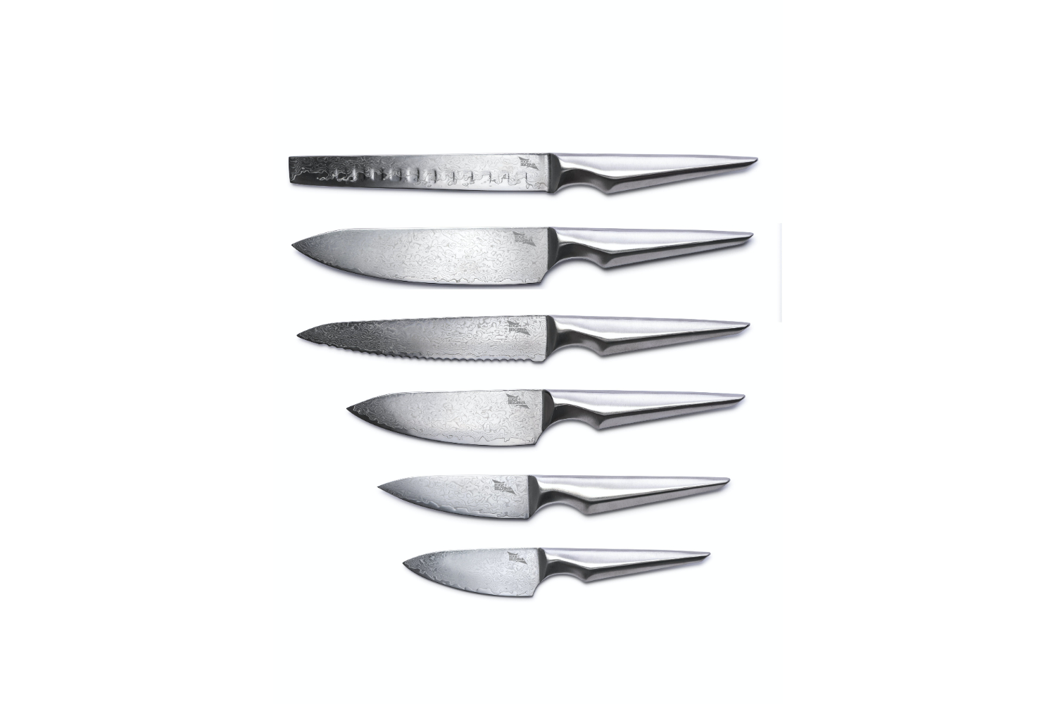 Edge of Belgravia Shiroi Hana Complete Chef Knife Set | 6 Piece