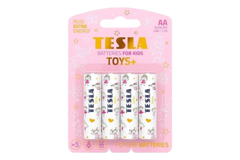 Tesla Toys+ Girls AA Battery | 4 Pcs of Pack