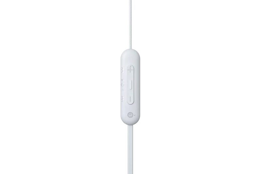 Sony WI-C100 In-Ear Wireless Headphones | White