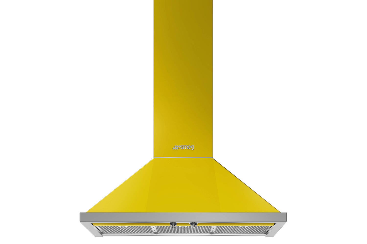 Smeg 90cm Chimney Hood | KPF9YW | Yellow