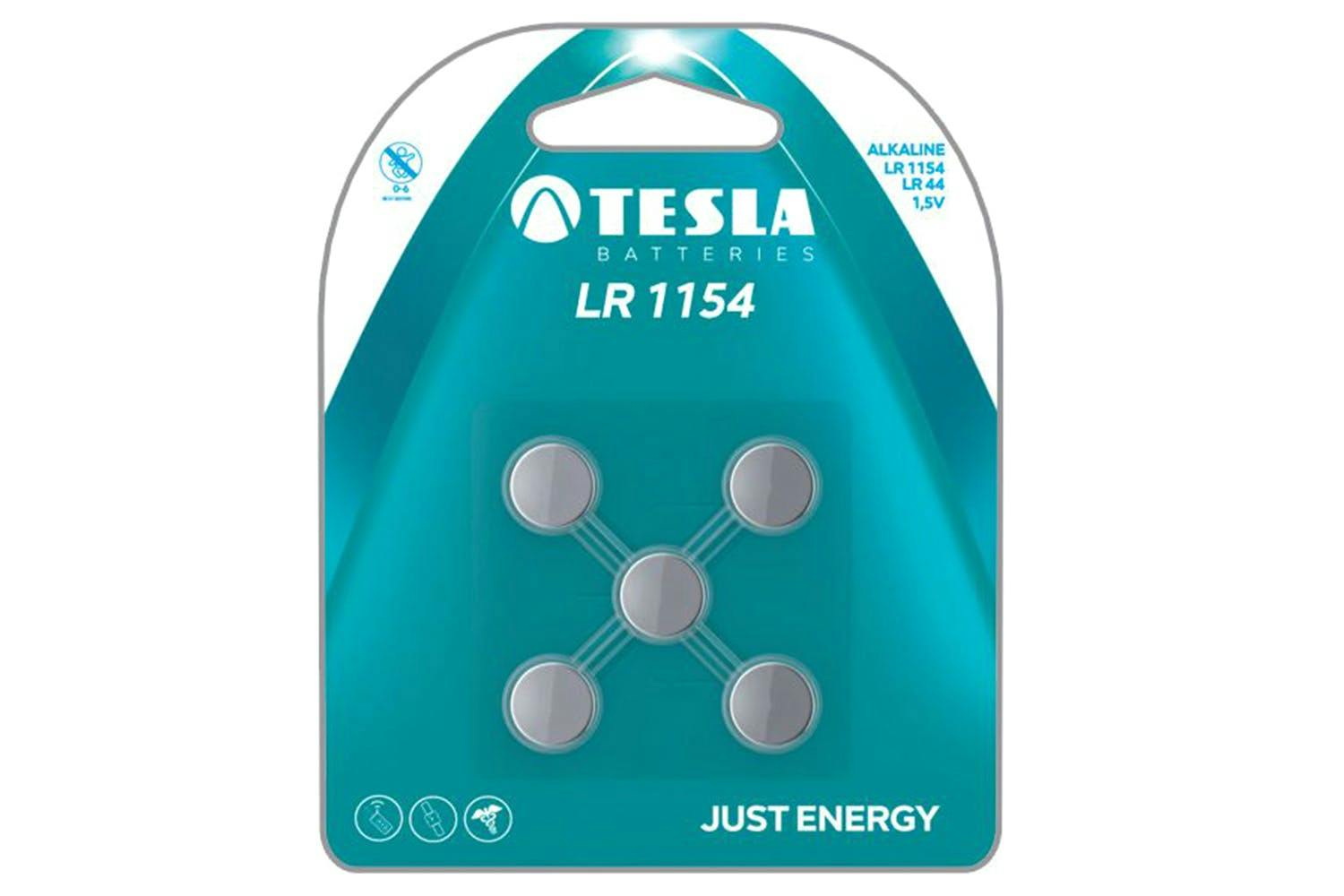 Tesla Button Cells LR1154 Battery | 5 Pcs of Pack