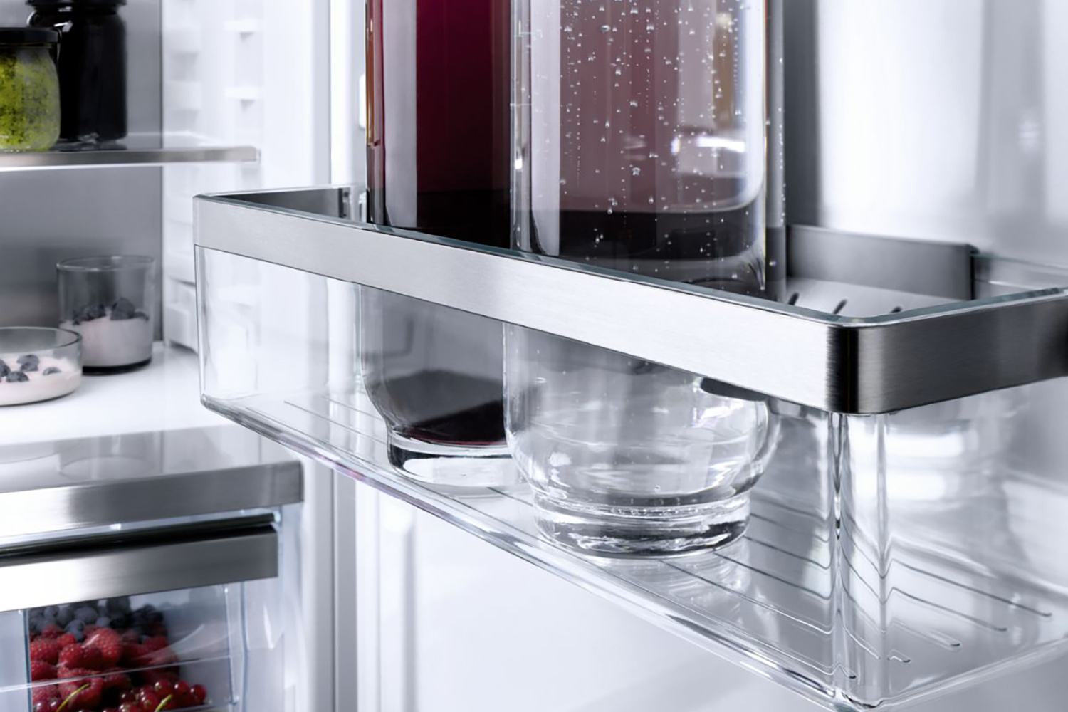 Miele integrated store fridge